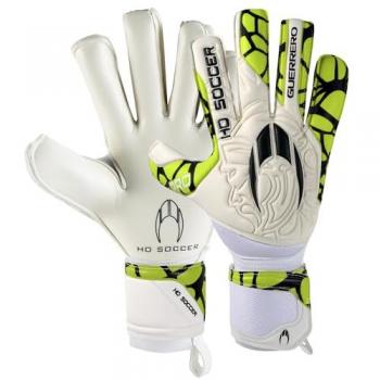 Guantes de Portero HO Soccer Guerrero Pro RN AXIAL Green, Unisex, Blanco/Verde