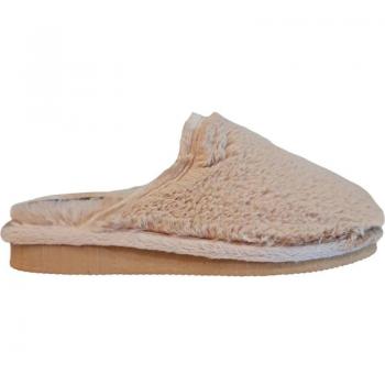 Zapatilla de casa de mujer Janver Rople beige, calzado cómodo y ligero, diseño moderno, suela antideslizante, material transpirable, ideal para uso en interiores
