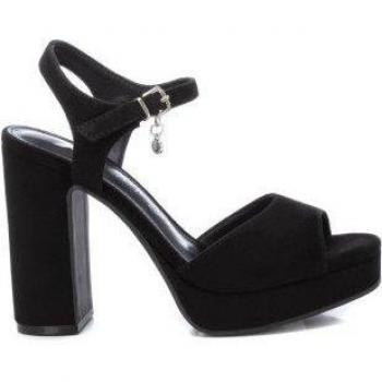 Sandalia de tacón alto Xti para mujer 142837 Negro