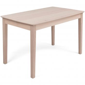 Mesa de comedor chapado roble natural 80