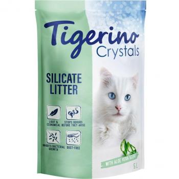 Tigerino Crystals arena absorbente con olor a aloe vera - 5 l