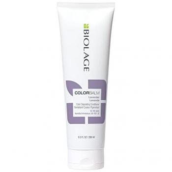 Biolage ColorBalm Lavender Acondicionador Tonificante Deposito de Color 250ml - Acondicionador unisex para cabello más brillante y vibrante, tono violeta