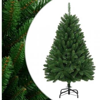 vidaXL Artificial Hinged Christmas Tree with Stand Green 150 cm