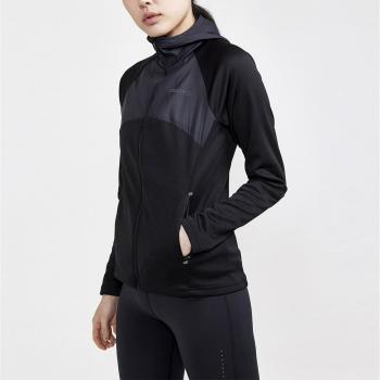 Craft Women's ADV Essence Hooded Jacket Black