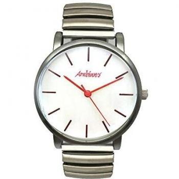 Arabians Reloj Analógico para Hombre de Cuarzo con Correa en Acero Inoxidable DBA2272R