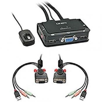 Lindy 42342 KVM Switch Black