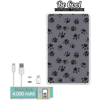 Becool® - Batería Externa Power Bank 4000 mah + Gratis 1 cable USB-MicroUsb