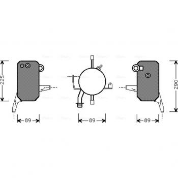 Secador deshidratante para aire acondicionado AVA COOLING FDD119