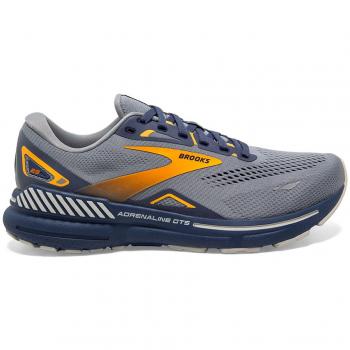 Brooks Adrenaline GTS 23 Men's Running Shoes Grey/Orange