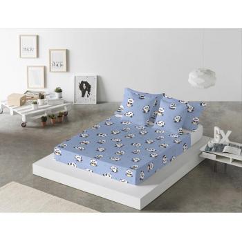 Sábana encimera PANDAS 100% algodón 144 hilos, ropa de cama
