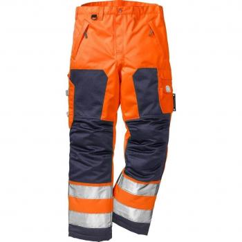Fristad Kansas - Winter Trousers CL 2 2034 PP XX/Large Hi-Vis Orange/Navy 100984-271 2XL