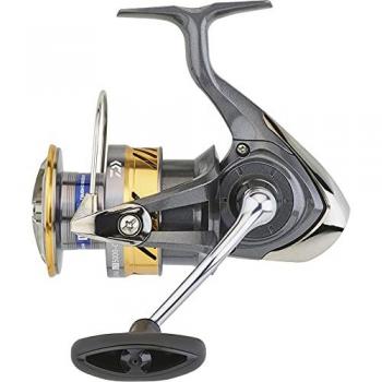 Carrete Spinning Daiwa Laguna LT 20 Gris, Moulinet Spinning Laguna LT 2020-290g, relación de engranaje 6.2:1, recuperación de línea 105 cm por vuelta, capacidad de freno