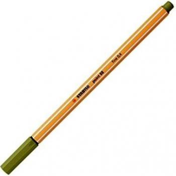 Stabilo Point 88 Fine 0.4mm Fineliner Marker Pen - Earth Green 37