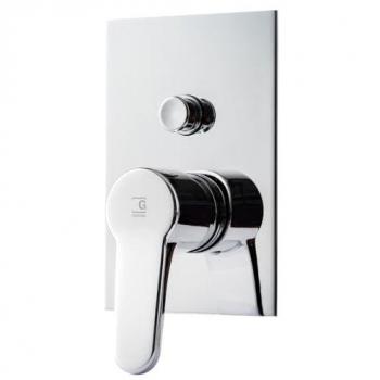 Grifo Baño-Ducha Empotrable Monomando Cónico 7177400 Cromo - Galindo