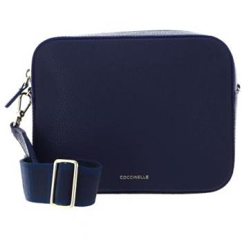 Coccinelle Tebe Blue Leather Crossbody Bag for Women - One Size