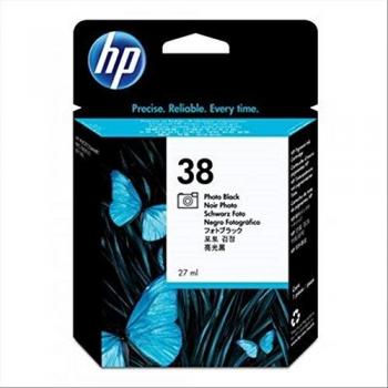 Cartucho de Tinta HP 38 Original Pigmentado Negro Fotográfico (C9413A)