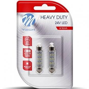 Lámparas LED para Plafón Blanco 41mm 24V C5W/C10W