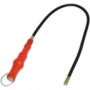 TOOGOO(R) Auto Reparacion Rojo Plastico Grip Flexible Magnetico Pick Up Herramienta 22.8 