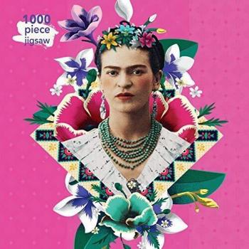 Adult jigsaw frida kahlo pink 1000 piece jigsaw 1000piece jigsaws 1000piece jigsaw puzzles