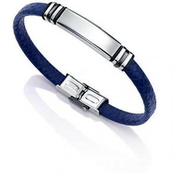 Pulsera de caballero de Viceroy Fashion en acero y caucho 6432P09013