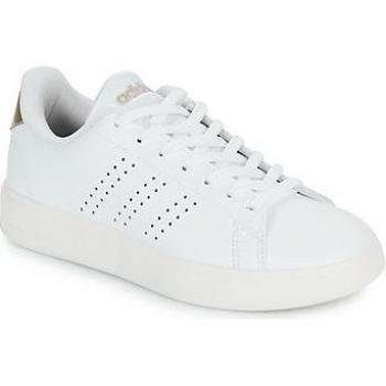 Zapatillas adidas Advantage 2.0 para mujer en blanco y marrón, talla 41(1/3)
