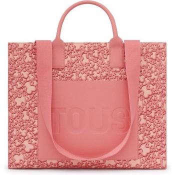 Bolso Shopper Amaya coral Tous - Elegante accesorio de moda para mujer con estilo y funcionalidad
