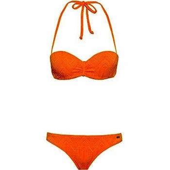 Bikini Bügel Bandeau para Dama Amarillo Talla 36 Copa B