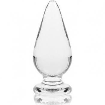 Nebula Series by Ibiza - Modelo 4 Plug Cristal Borosilicato Transparente 11x5cm