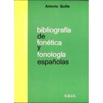 Bibliografía de fonética y fonología españolas