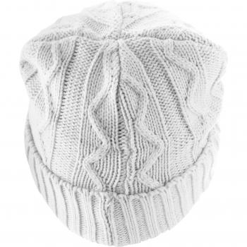 Masterdis Unisex Cable Flap Beanie Hat
