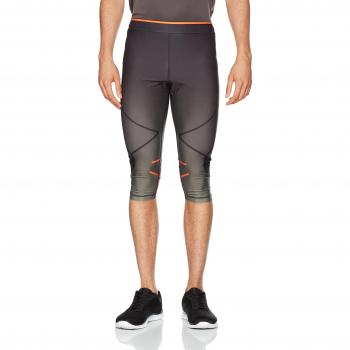 Trango Ussel Pantalón pirata, Hombre, Negro / Gris Metal, L