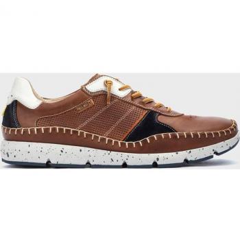 Zapatillas de piel de hombre con cordones y plantilla acolchada Memory Foam