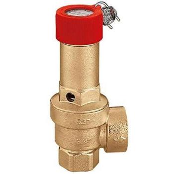 Válvula de Seguridad Caleffi 527 Certificada y Calibrada - 1/2' x 3/4' - 5 Bar