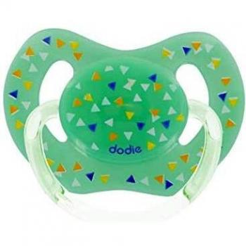 Chupete Fisiológico de Silicona Dodie 18 meses+ con diseño de Conejo