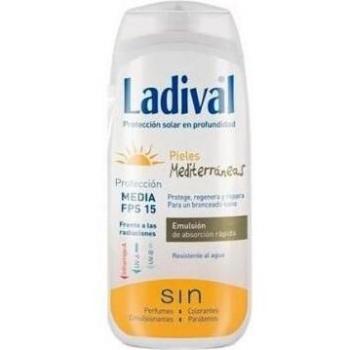 Protector Solar Ladival FPS15 Piel Mediterránea 200ml