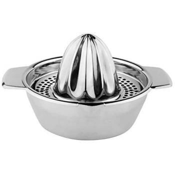 Exprimidor Manual de Naranjas y Limones Portátil de Acero Inoxidable 304, Accesorios de Cocina, Herramientas para Cítricos 100%, Exprimidor de Jugo sin Procesar a Mano