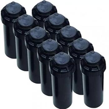 Pack 10 Aspersores de Riego Toro T5P RS, Alcance 7,6 a 15,2 m, Rosca Hembra 3/4'', Aspersor Turbina Profesional para Jardín