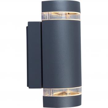 LUTEC Focus Up & Down Outdoor Wall Light - Anthracite