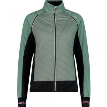CMP Women's Zip-Off Softshell Jacket with Detachable Sleeves - Mineral Green