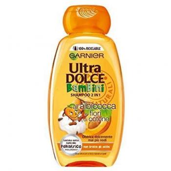 Champú 2 en 1 Ultra Dolce para Niños con Albaricoque y Flores de Algodón, 250 ml