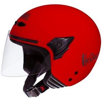 NZI 050137G058 Helix II Junior Casco de Moto, Talla S, Rojo
