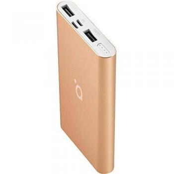 acme PB15S Cargador portátil, 10000 mAh, Oro, 2 Salidas USB, Recarga rápida, diseño Elegante