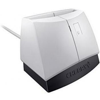 CHERRY SmartTerminal rminal St de 1144ub USB Cardreader, Negro, Gris