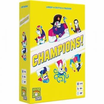 Juego de Mesa Asmodee Champions! - Juego de ambiente para mayores de 10 años