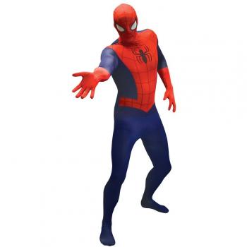 Disfraz Clásico de Spiderman Morphsuit Original - Talla L (Altura 165-180 cm)