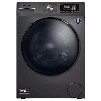 Lavadora Carga Frontal Infiniton WM-S14DAN, 10 kg, 1400 rpm, Clase A, Inox Oscuro, Motor Inverter, Vapor Care
