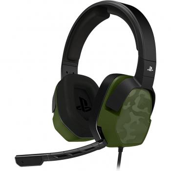 PDP LVL 3 Binaural Diadema Verde - Auriculares con micrófono