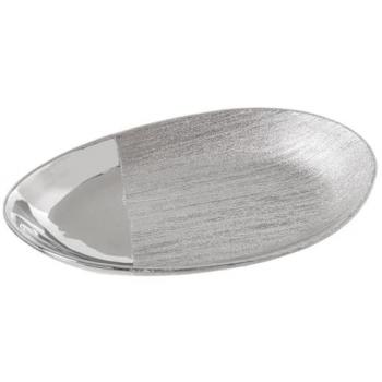 Centro de Mesa Plateado Alexandra House Living 36 x 20 x 6 cm