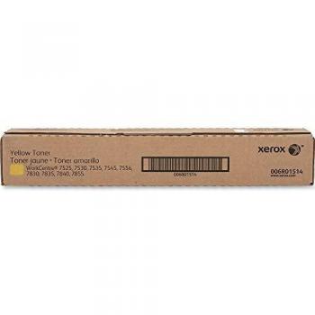Cartucho de tóner original Xerox 6R1514 amarillo para impresoras WorkCentre 7525-7530-7535, 7545-7556, 75XX, 7830-35, 7845-55