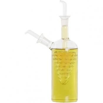 Set de aceitera y vinagrera DKD Home Decor Transparente 500 ml Vidrio de Borosilicato